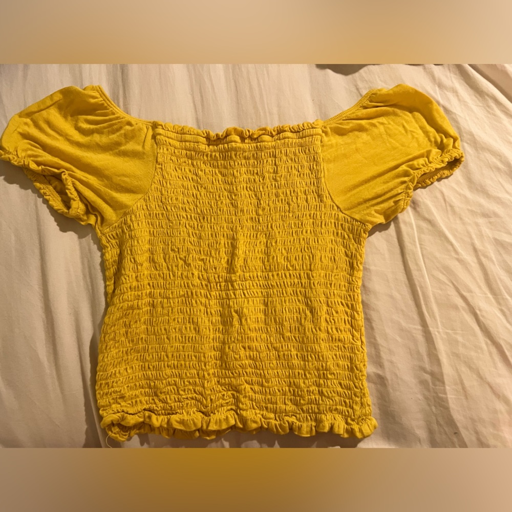 Sunflower yellow top